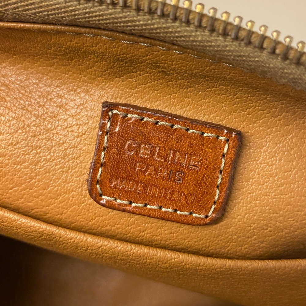 Celine Doctor’s Bag Vintage Macadam Triomphe. Frame Opening Travel/Cosmetics. - Picture 8 of 13